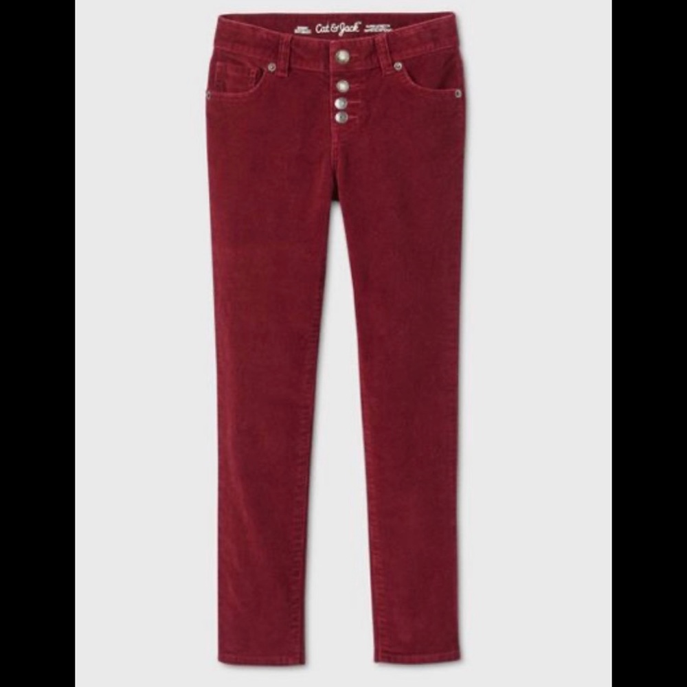 Cat & Jack Girls’ Corduroy Skinny Jeans NWT